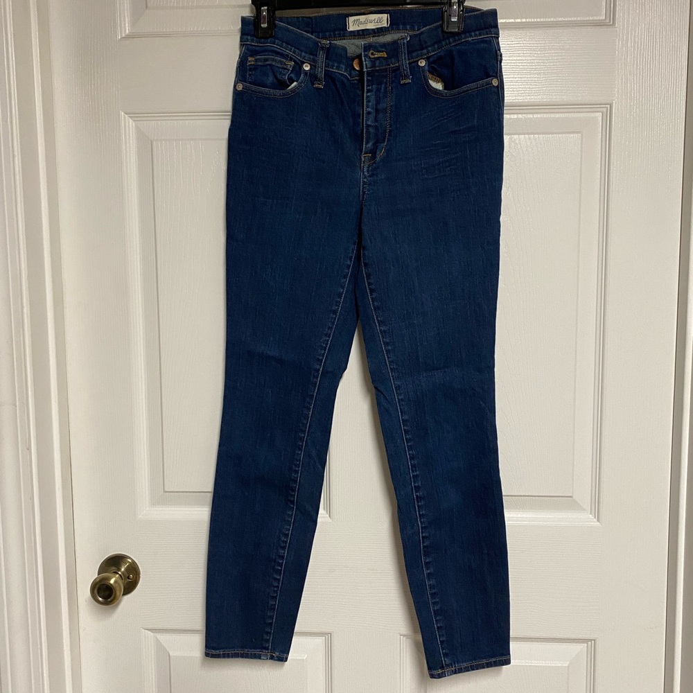 Madewell High Rise Women's Jeans - Deep Indigo